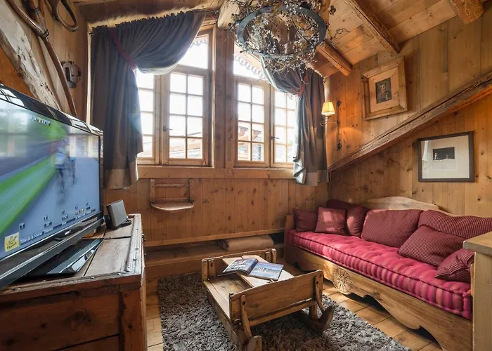 Apartmán Duplex Raffine A 1850 Avec Cheminee Et Parking Prive - Fr-1-575-15